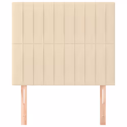 VidaXL 3116565 tête de lit et pied de lit Crème