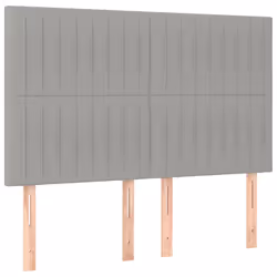 VidaXL 3116568, Gris clair, Polyester, Bois, 1440 mm, 118 cm, 128 cm, 50 mm