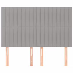 VidaXL 3116568 tête de lit et pied de lit Gris clair