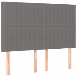 VidaXL 3116569, Gris foncé, Polyester, Bois, 1440 mm, 118 cm, 128 cm, 50 mm