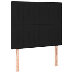 VidaXL 3116570 tête de lit et pied de lit Noir