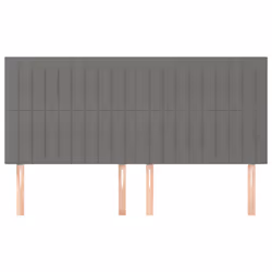 VidaXL 3116577 tête de lit et pied de lit Gris foncé