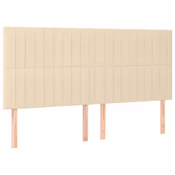 VidaXL 3116581, Crème, Polyester, Bois, 1600 mm, 118 cm, 128 cm, 50 mm
