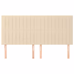 VidaXL 3116581 tête de lit et pied de lit Crème