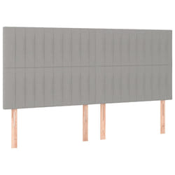 VidaXL 3116584 tête de lit et pied de lit Gris clair
