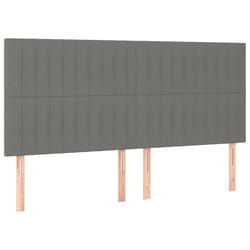 VidaXL 3116585 tête de lit et pied de lit Gris foncé