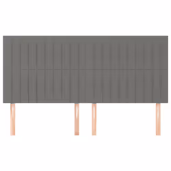 VidaXL 3116585 tête de lit et pied de lit Gris foncé