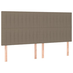 VidaXL 3116588 tête de lit et pied de lit Taupe
