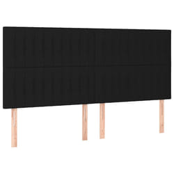 VidaXL 3116594 tête de lit et pied de lit Noir