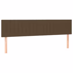 VidaXL 3116595, Marron foncé, Polyester, Bois, 2000 mm, 118 cm, 128 cm, 50 mm