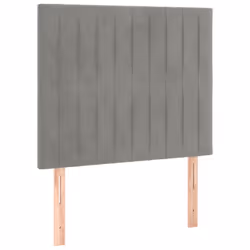 VidaXL 3116600, Gris clair, Polyester, Bois, 800 mm, 118 cm, 128 cm, 50 mm