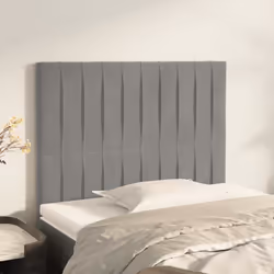 VidaXL 3116600 tête de lit et pied de lit Gris clair