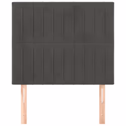 VidaXL 3116601 tête de lit et pied de lit Gris foncé