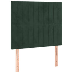 VidaXL 3116603 tête de lit et pied de lit Vert foncé