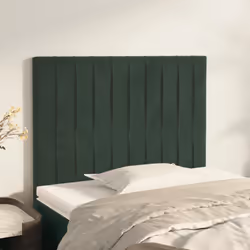 VidaXL 3116603 tête de lit et pied de lit Vert foncé