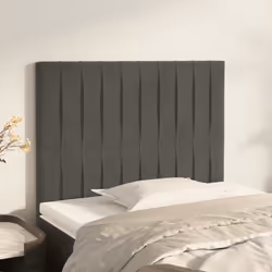 VidaXL 3116607 tête de lit et pied de lit Gris foncé