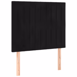 VidaXL 3116608, Noir, Polyester, Bois, 900 mm, 118 cm, 128 cm, 50 mm