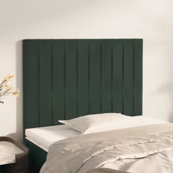 VidaXL 3116609 tête de lit et pied de lit Vert foncé