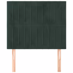 VidaXL 3116609 tête de lit et pied de lit Vert foncé