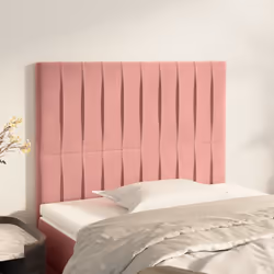 VidaXL 3116611 tête de lit et pied de lit Rose