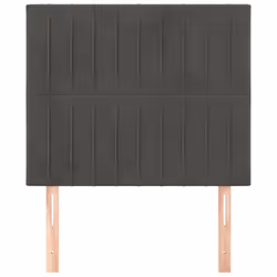 VidaXL 3116613 tête de lit et pied de lit Gris foncé