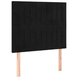 VidaXL 3116614 tête de lit et pied de lit Noir