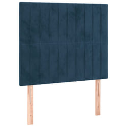 VidaXL 3116616 tête de lit et pied de lit Bleu foncé