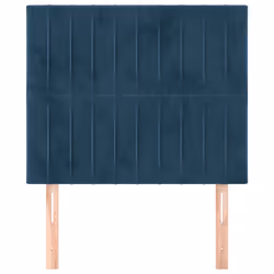 VidaXL 3116616 tête de lit et pied de lit Bleu foncé