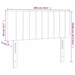 VidaXL 3116617 tête de lit et pied de lit Rose - Vue supplémentaire 8