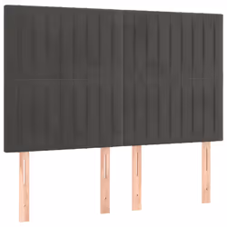 VidaXL 3116619, Gris foncé, Polyester, Bois, 1440 mm, 118 cm, 128 cm, 50 mm