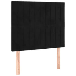 VidaXL 3116620 tête de lit et pied de lit Noir