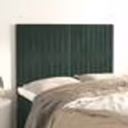 vidaXL Têtes de lit 4 pcs Vert foncé 72x5x78/88 cm Velours