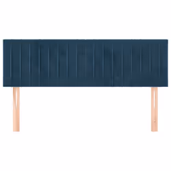 VidaXL 3116622 tête de lit et pied de lit Bleu foncé