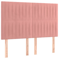 VidaXL 3116623 tête de lit et pied de lit Rose