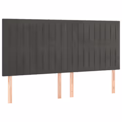 VidaXL 3116625, Gris foncé, Polyester, Bois, 1600 mm, 118 cm, 128 cm, 50 mm