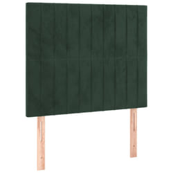 VidaXL 3116627 tête de lit et pied de lit Vert foncé