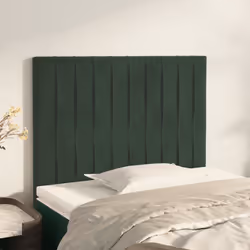VidaXL 3116627 tête de lit et pied de lit Vert foncé