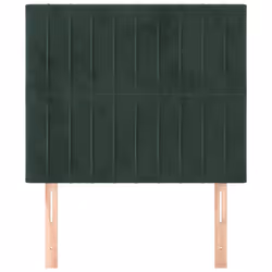 VidaXL 3116627 tête de lit et pied de lit Vert foncé