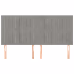 VidaXL 3116630 tête de lit et pied de lit Gris clair