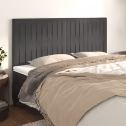 VidaXL 3116631 tête de lit et pied de lit Gris foncé