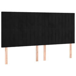 VidaXL 3116632 tête de lit et pied de lit Noir