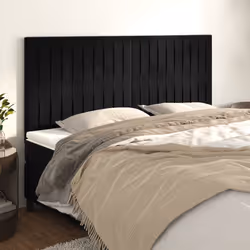 VidaXL 3116632 tête de lit et pied de lit Noir
