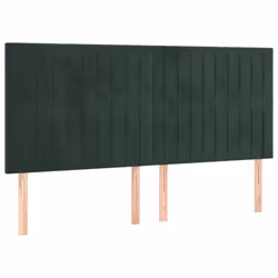 VidaXL 3116633, Vert foncé, Polyester, Bois, 1800 mm, 118 cm, 128 cm, 50 mm