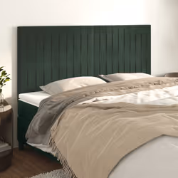 VidaXL 3116633 tête de lit et pied de lit Vert foncé