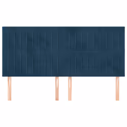 VidaXL 3116634 tête de lit et pied de lit Bleu foncé