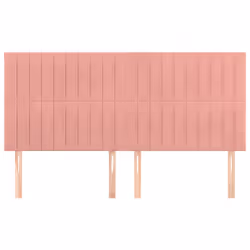 VidaXL 3116635 tête de lit et pied de lit Rose