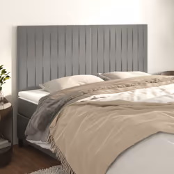 VidaXL 3116636 tête de lit et pied de lit Gris clair
