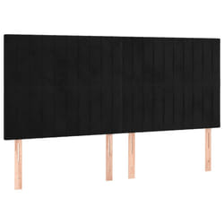 VidaXL 3116638 tête de lit et pied de lit Noir
