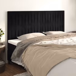 VidaXL 3116638 tête de lit et pied de lit Noir