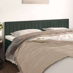 VidaXL 3116639 tête de lit et pied de lit Vert foncé